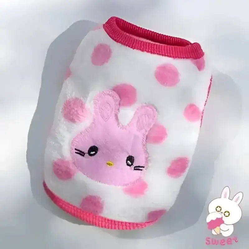 Pull peluche pour chien motif nounours, doux et mignon, idéal pour petit chien