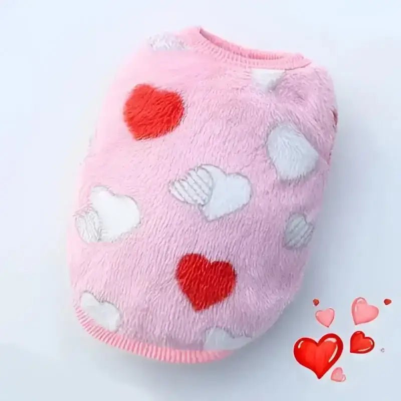 Pull en peluche pour chien motif nounours, chaud et doux, sweat peluche pour petit chien