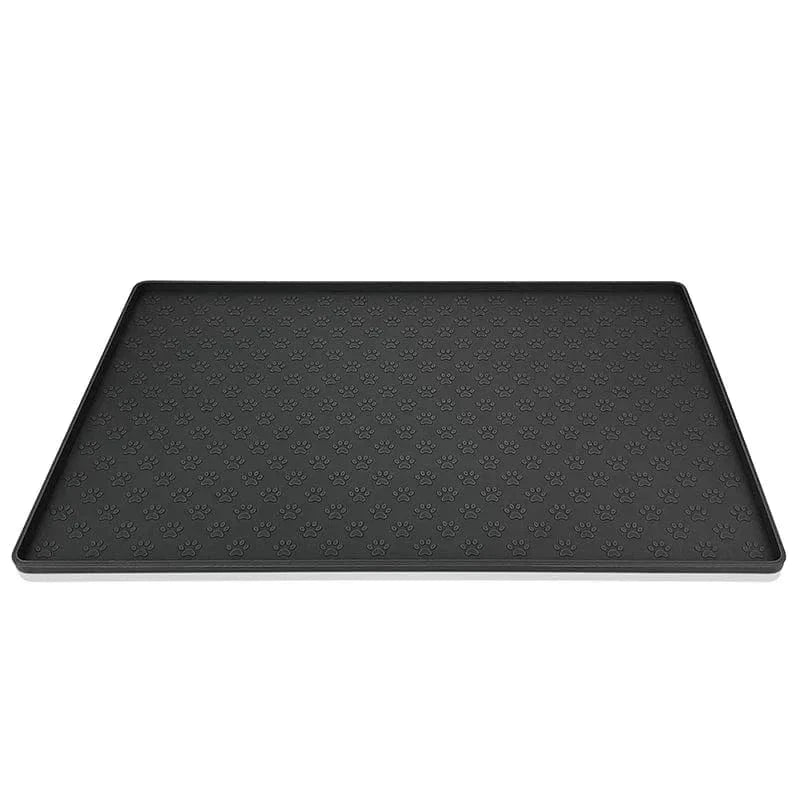 Tapis d’alimentation pratique et absorbant, facile à nettoyer pour animaux