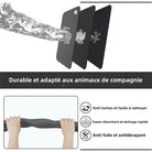 Tapis de protection sous gamelle pour chien durable, antidérapant, absorbant et facile à nettoyer