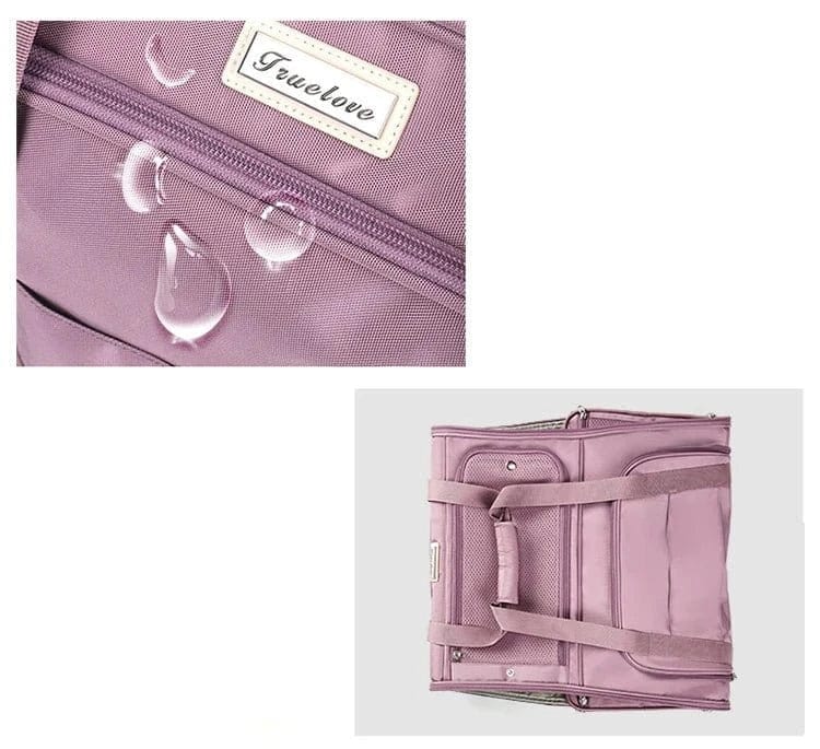 Pink waterproof pet carrier Sac de Transport Truelove Pliable Luxe pour petits chiens